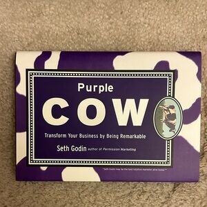 Purple Cow Hard Copy Book by Seth Godin